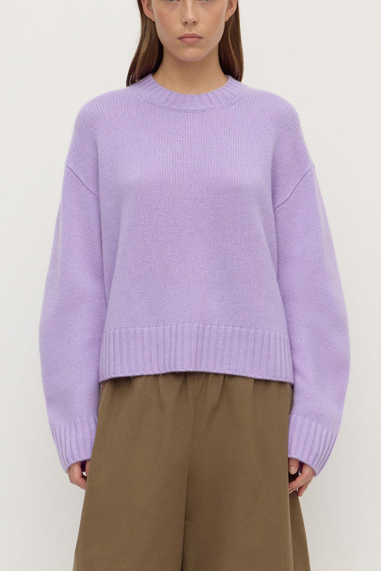 Laurie Cashmere Knit - Mauve