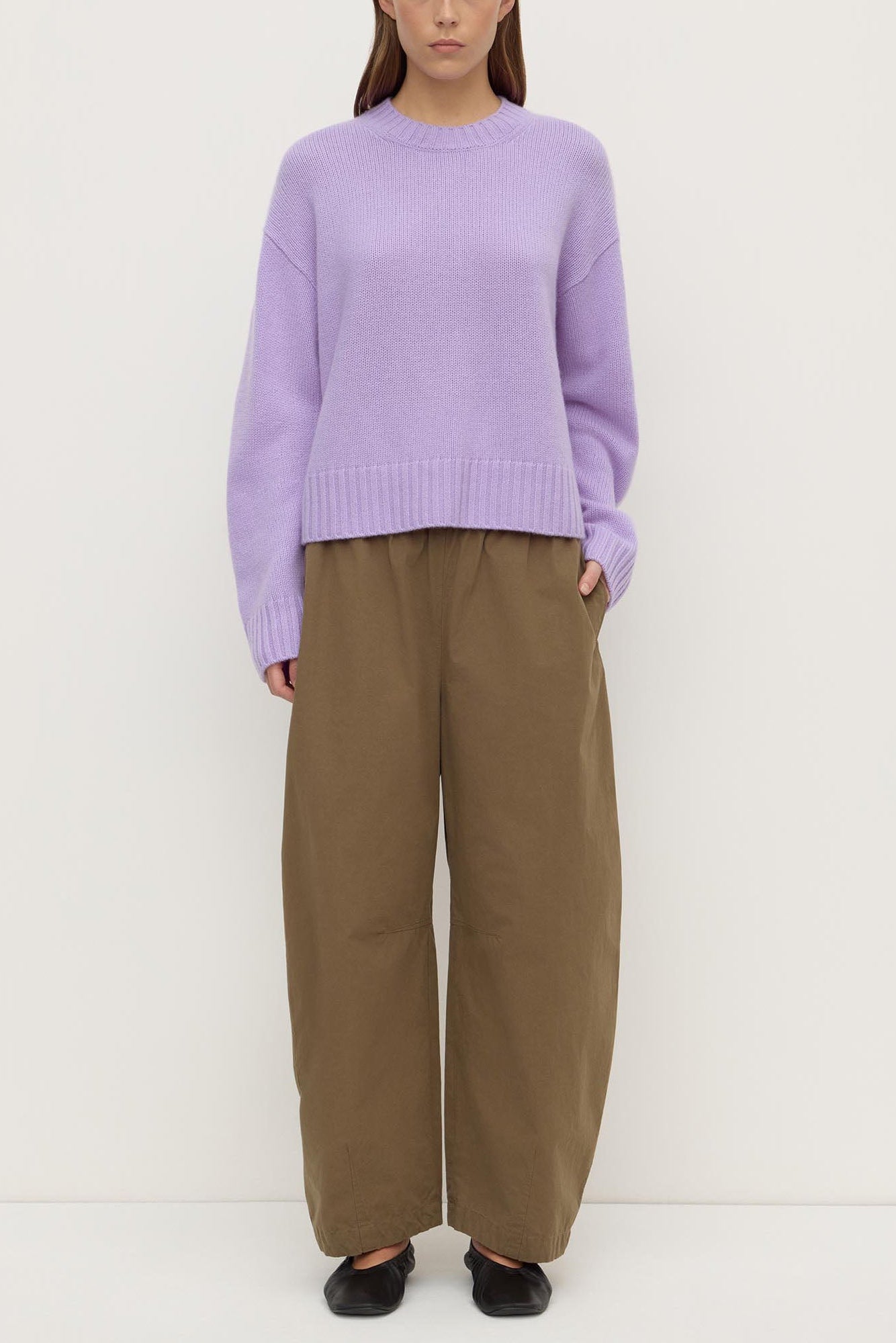 Laurie Cashmere Knit - Mauve