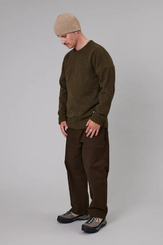 Merino Sea Crew - Marsh