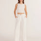 Nerida Straight Leg Pant - Ivory