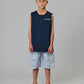 Mini J.A.F Tank - Navy