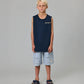 Mini Mullet Short - Blue