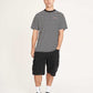 Stripe Block Tee - Black/Chalk