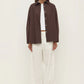 Marigold Poplin Long Sleeve Shirt - Ganache