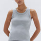 Miana Rib Tank - Grey Marle