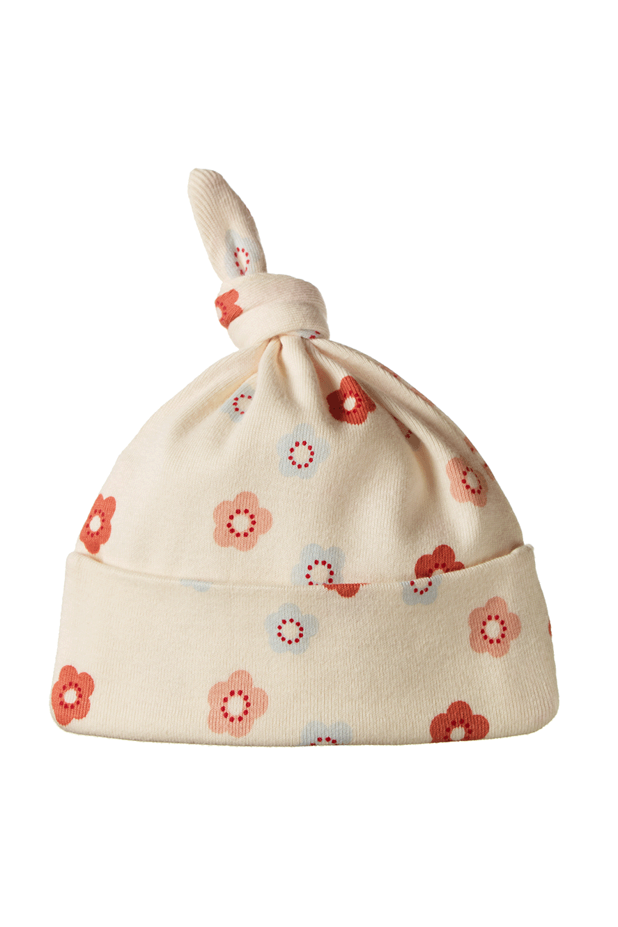 Cotton Knotted Beanie Petite
