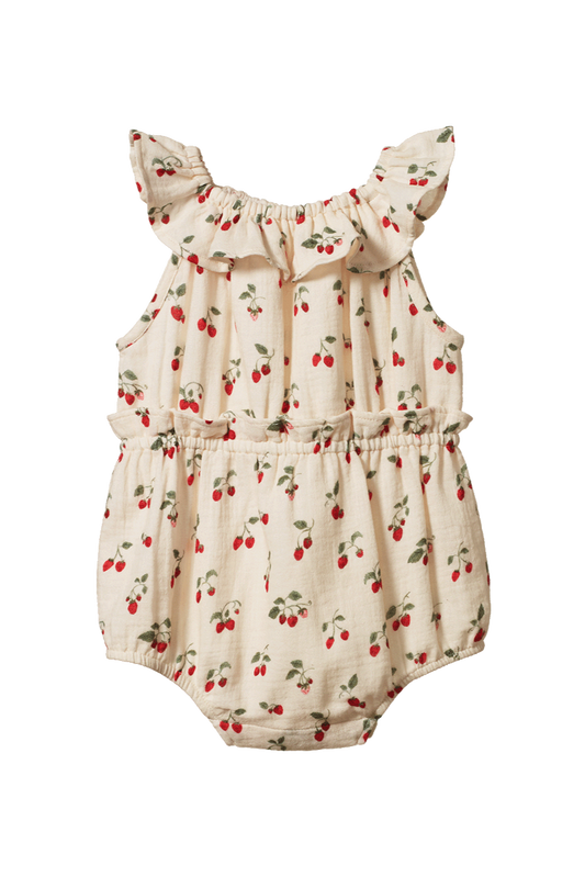 Plum Suit Muslin - Strawberry