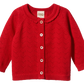 Piper Cardigan - Raspberry Red