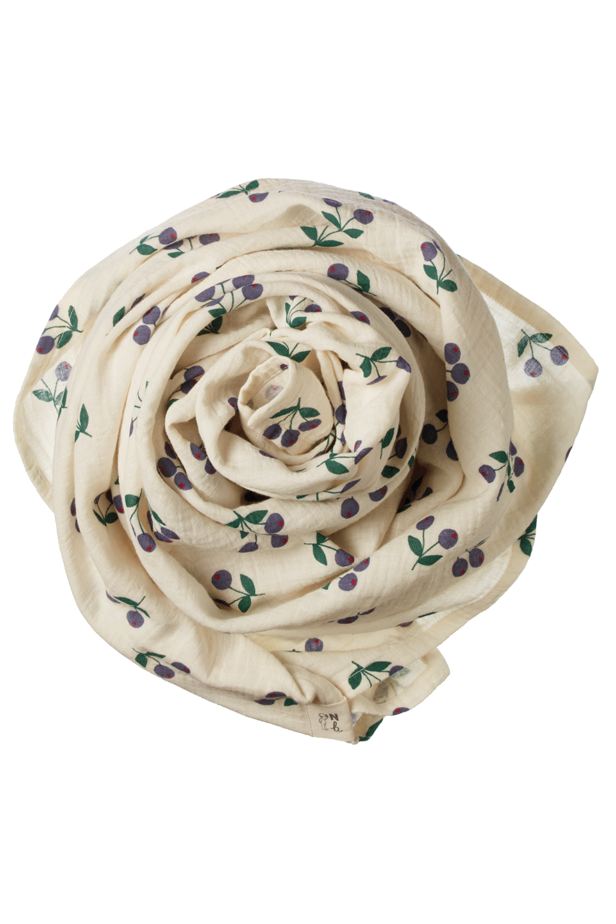 Muslin Wrap - Winter Berry