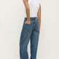Oversized High Rise Jean - Dark Indigo Fade