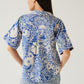 Volley Top - Blue Mandala