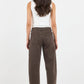 Idolise Mocha Stretch Soft Barrel Jean