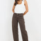 Idolise Mocha Stretch Soft Barrel Jean