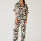 Coast Pant - Scarf Print