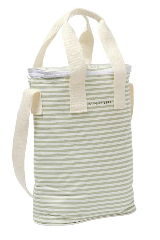 Light Cooler Drinks Bag - Sage