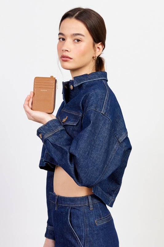 Winona Card Holder - Toffee