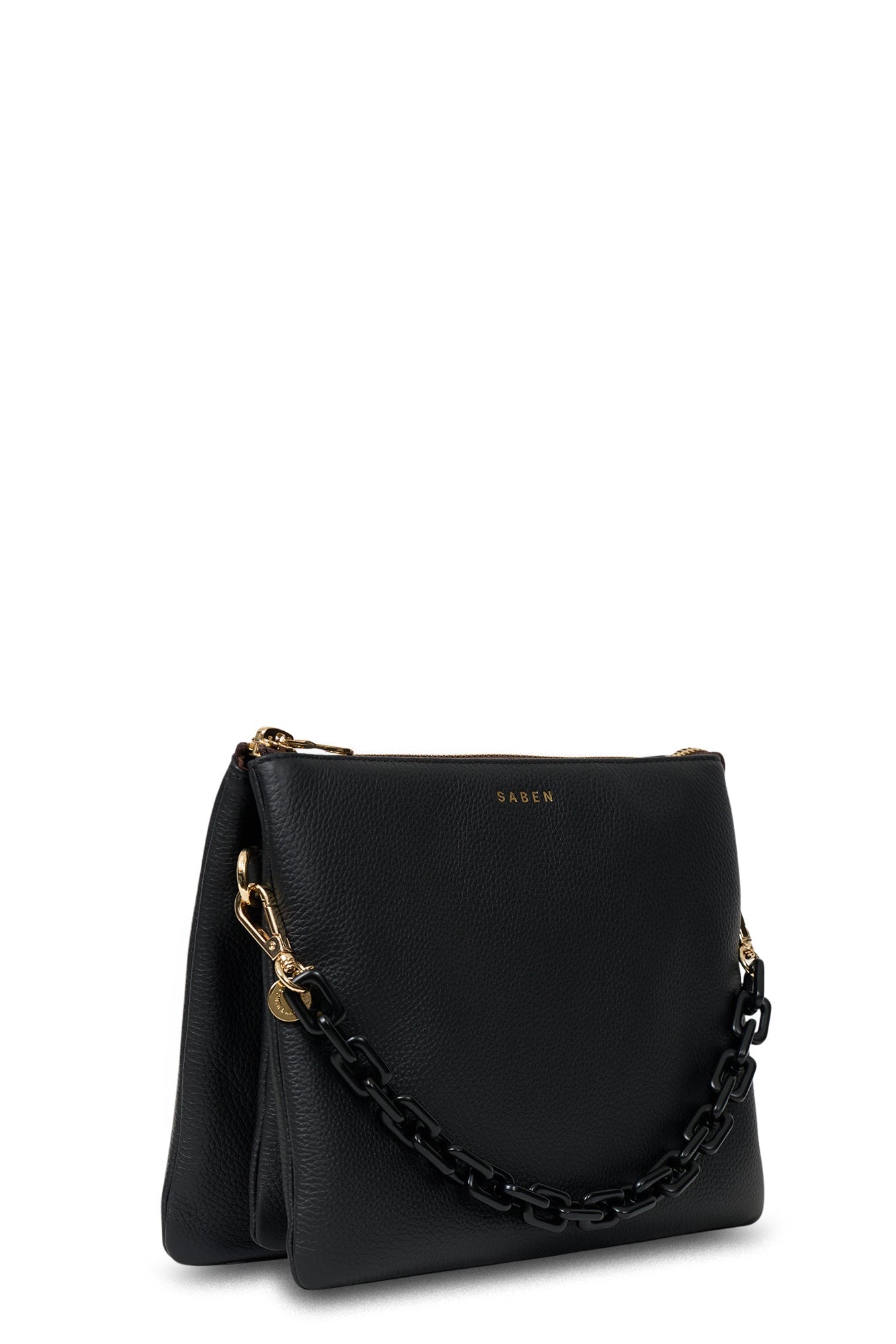 Matilda Crossbody Black Tonal