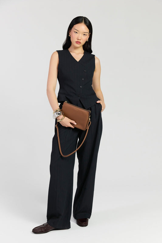 Tilly's Big Sis Crossbody Tan
