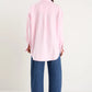 Signature Pink Oxford Oversized Boyfriend Shirt