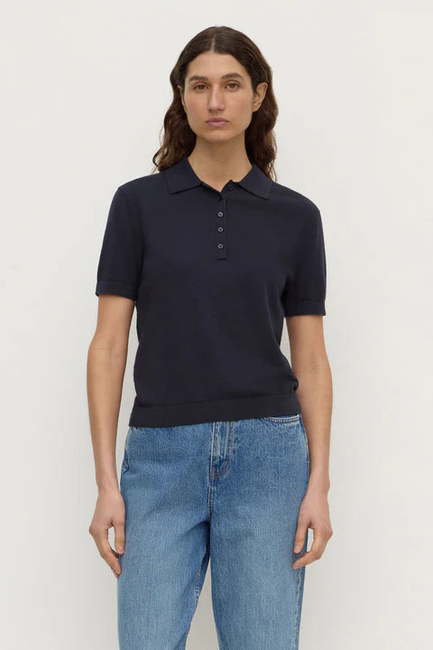 Sloane Cotton Cashmere Polo