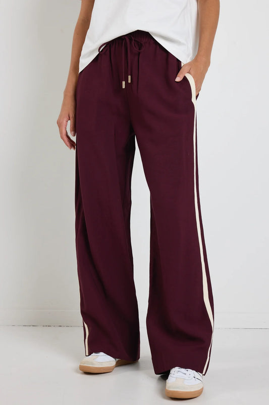 Townie Stripe Elastic Waste Pants