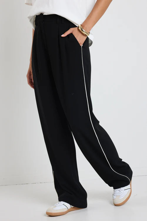 Collective Stripe Crepe Pants
