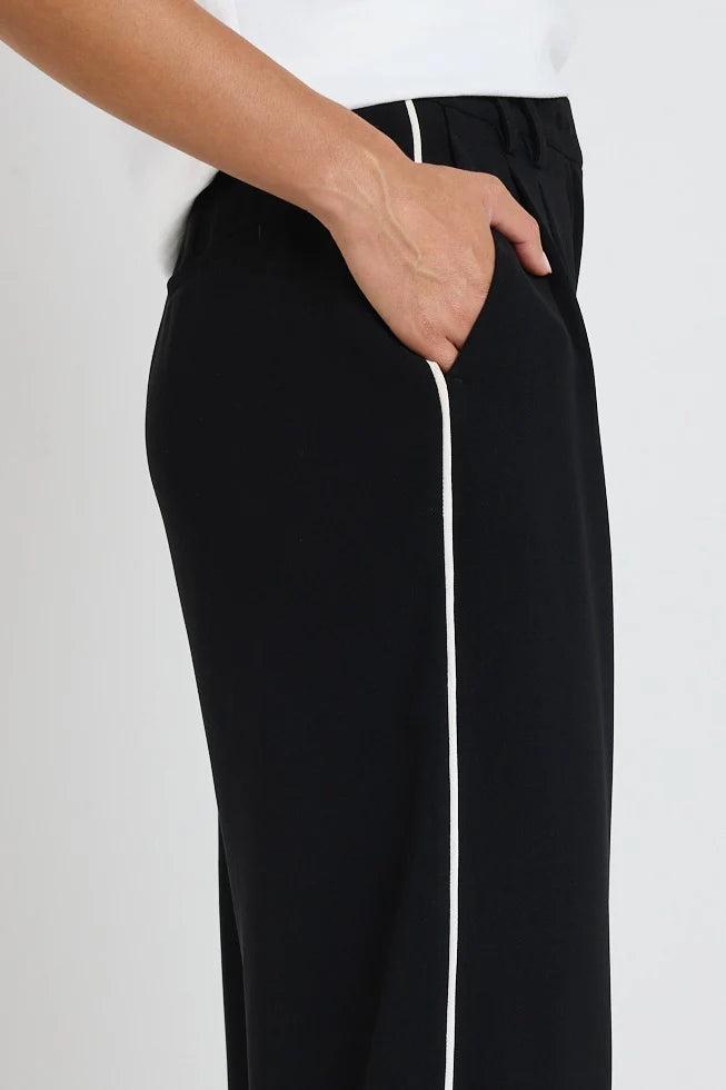 Collective Stripe Crepe Pants