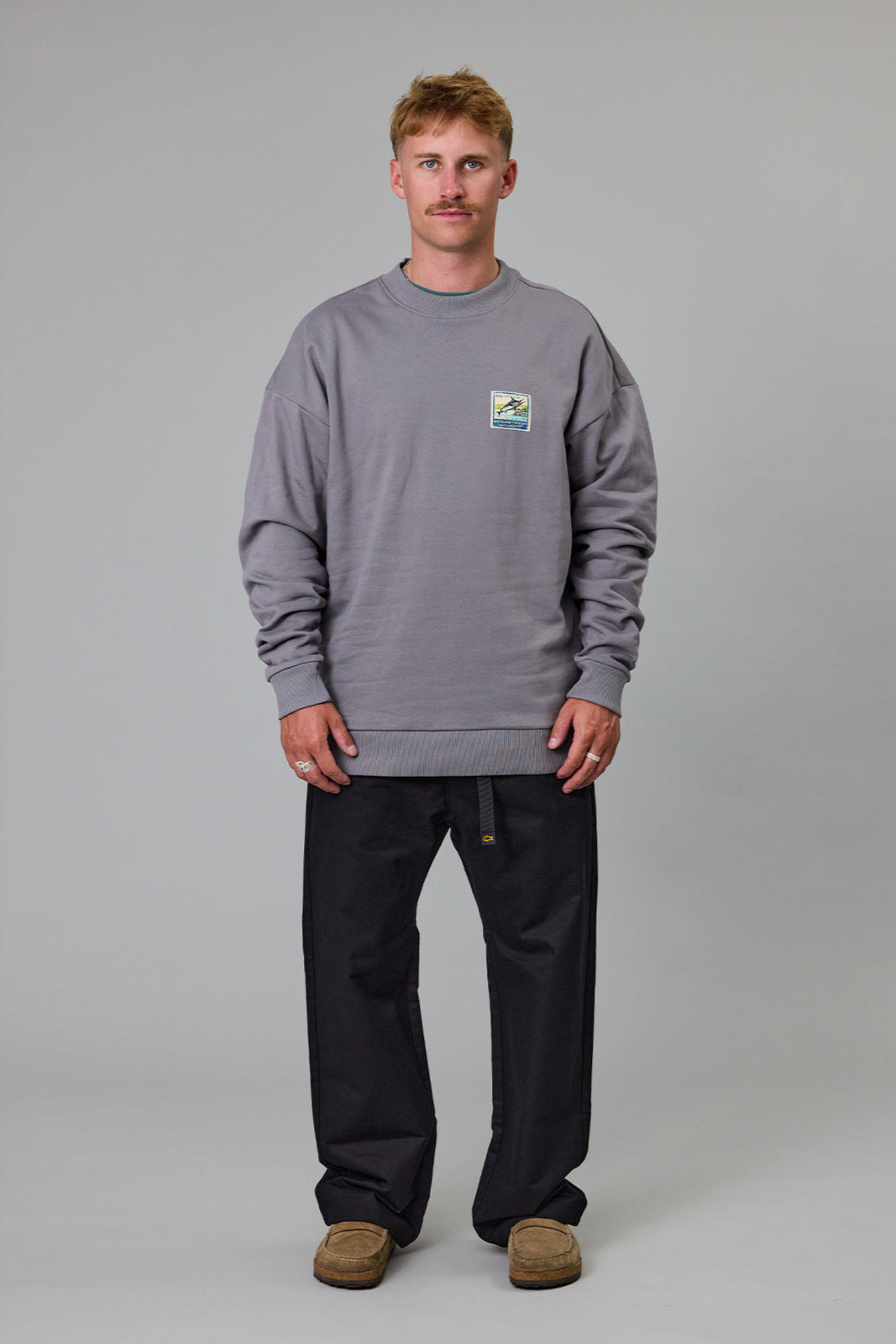 T & R Northcrew Charcoal