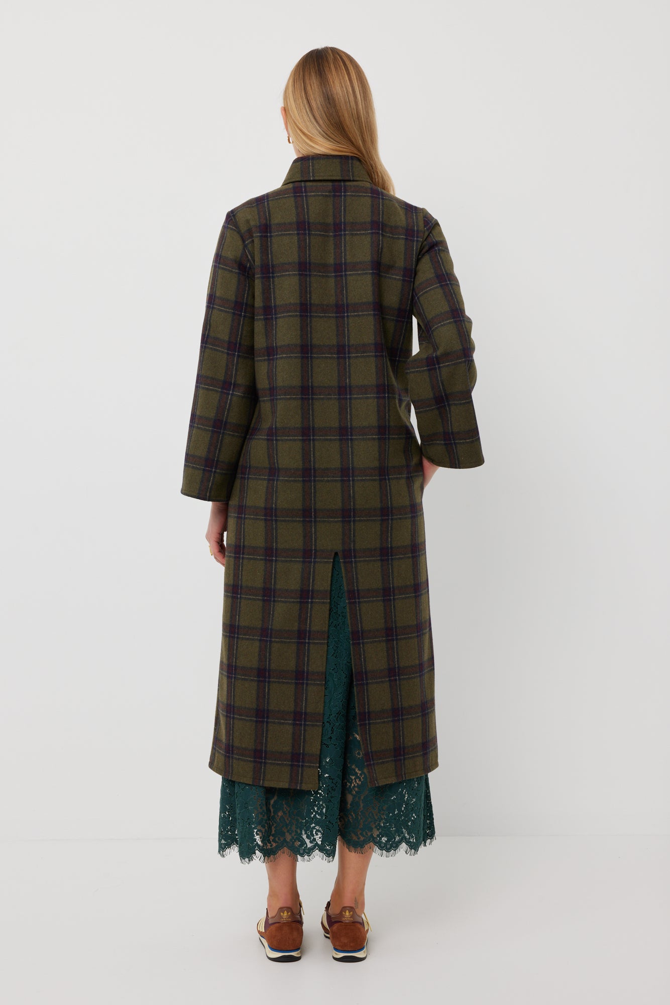 Kamali Coat - Rainforest Check