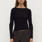 Tatiana Wool Long Sleeve Top