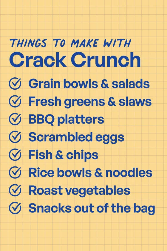 Crack Crunch - CRUNCHY PEANUT SPRINKLE