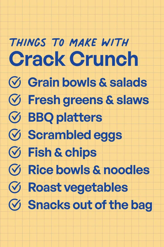 Crack Crunch - CRUNCHY PEANUT SPRINKLE