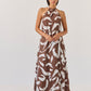 Halter Dress - Painterly