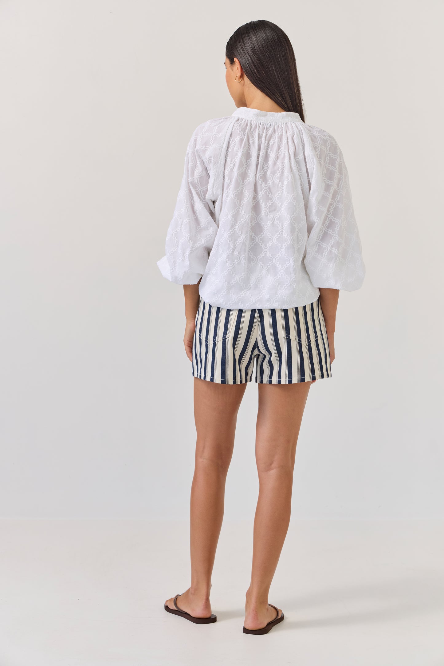 Electric Shorts - Indigo Stripe