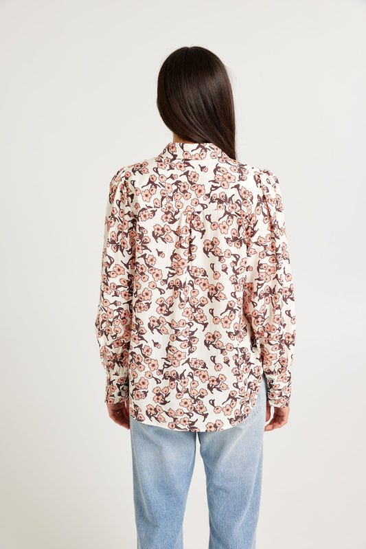 Casino Top - Blossom Print