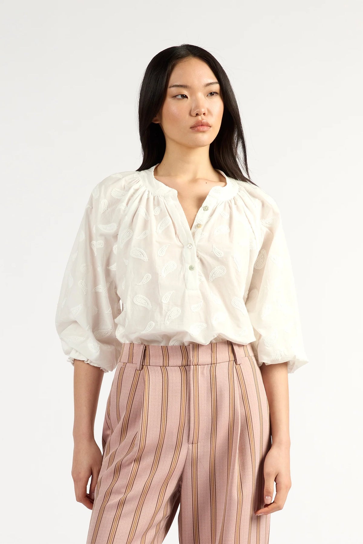 Artist Top Salt Embroidery