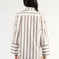 MARK SHIRT – CHOCOLATE STRIPE
