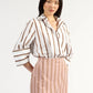 MARK SHIRT – CHOCOLATE STRIPE