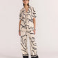 Zenith Relaxed Pants - Abstract