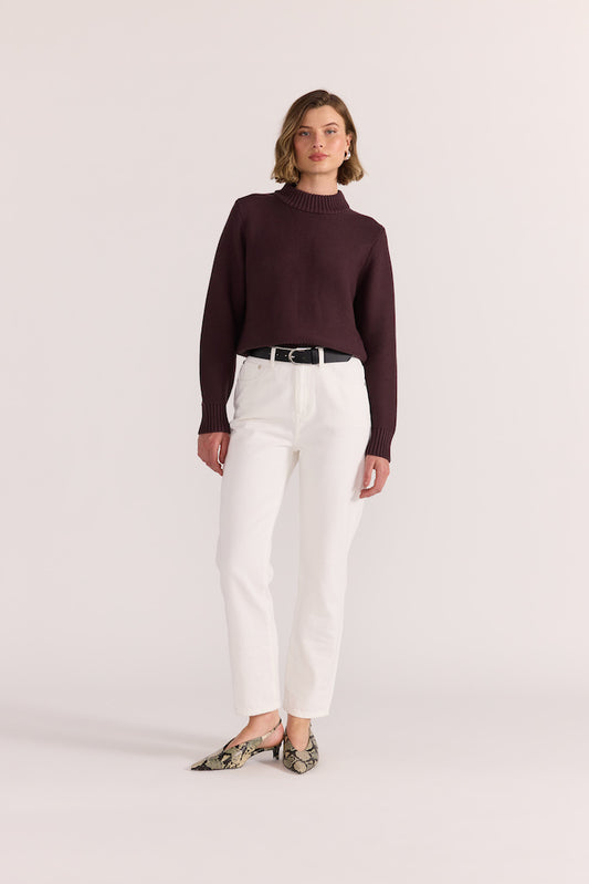 Peyton Jumper - Mahogny