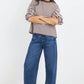 Unite Chocolate White Stripe Tee