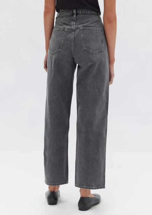 Vintage Straight Jean - Charcoal