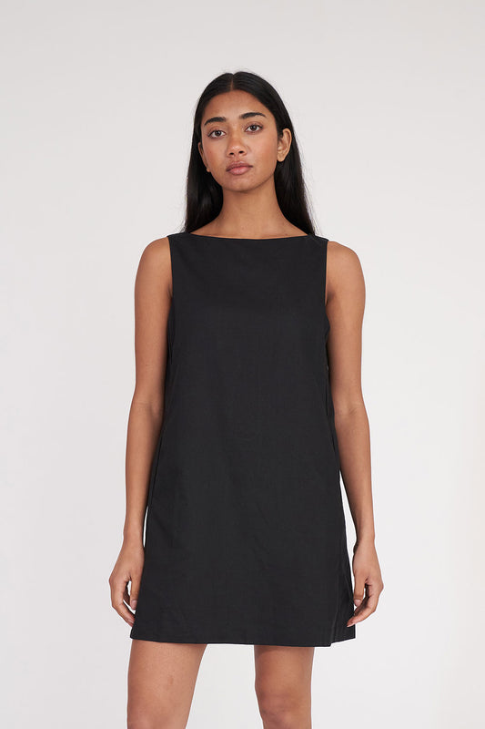 Lin-In Shift Mini Dress