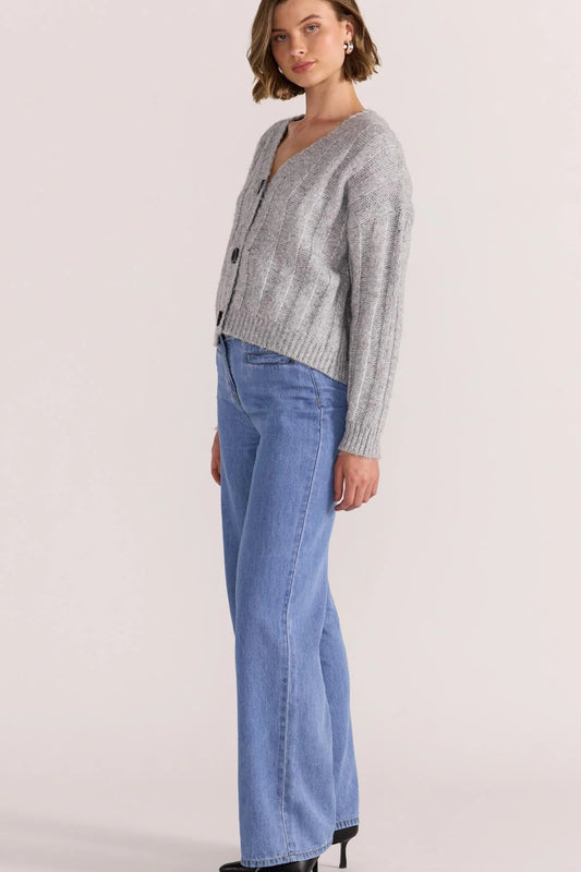 Wilmer Cardigan - Grey Marle