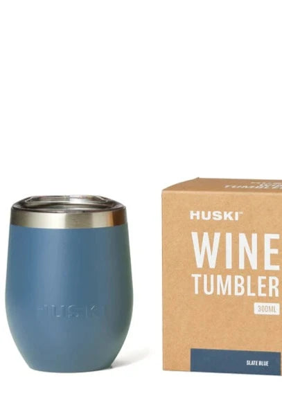 Huski Wine Tumbler - Slate Blue
