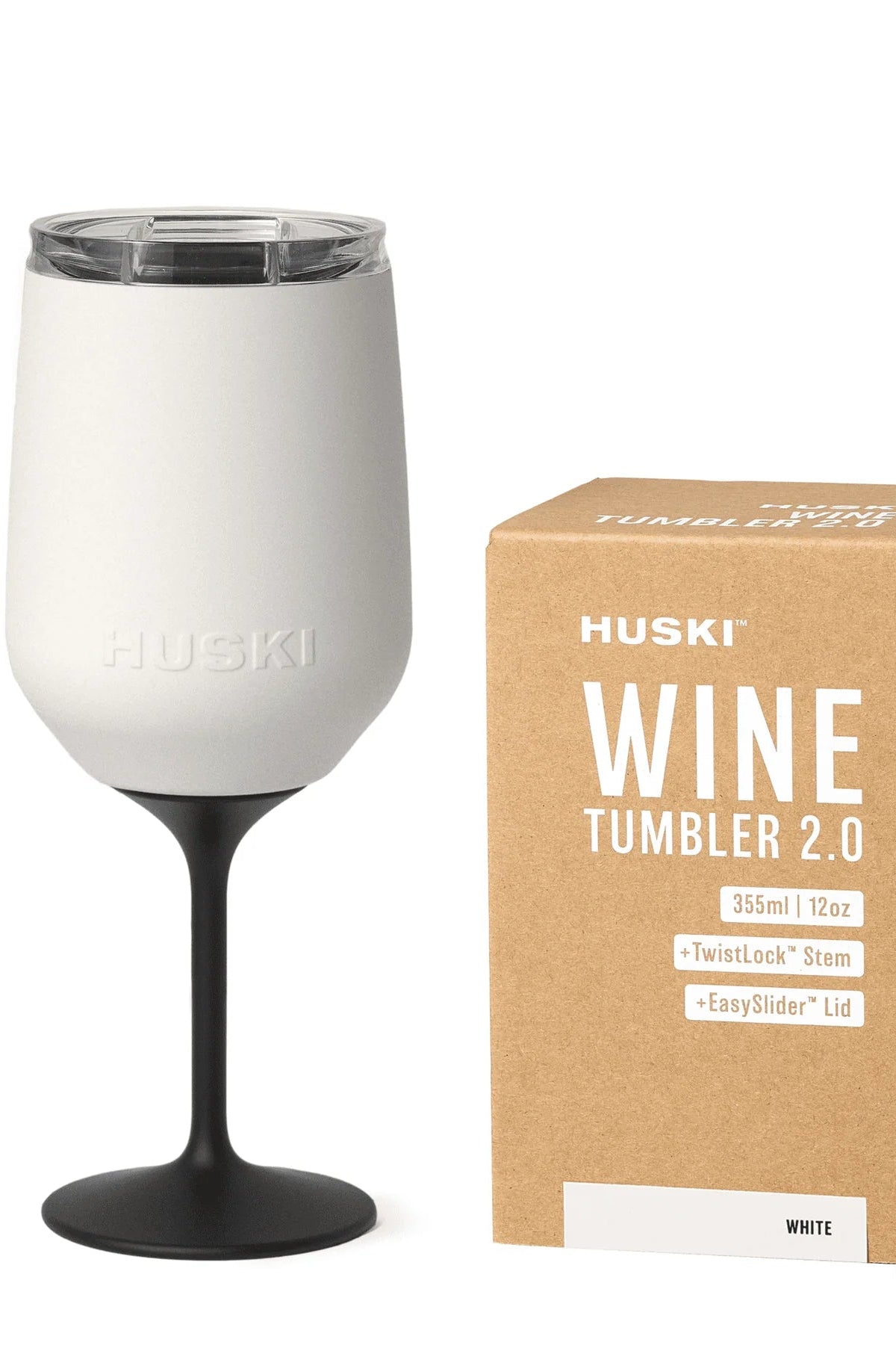 Huski Wine Tumbler 2.0 - White