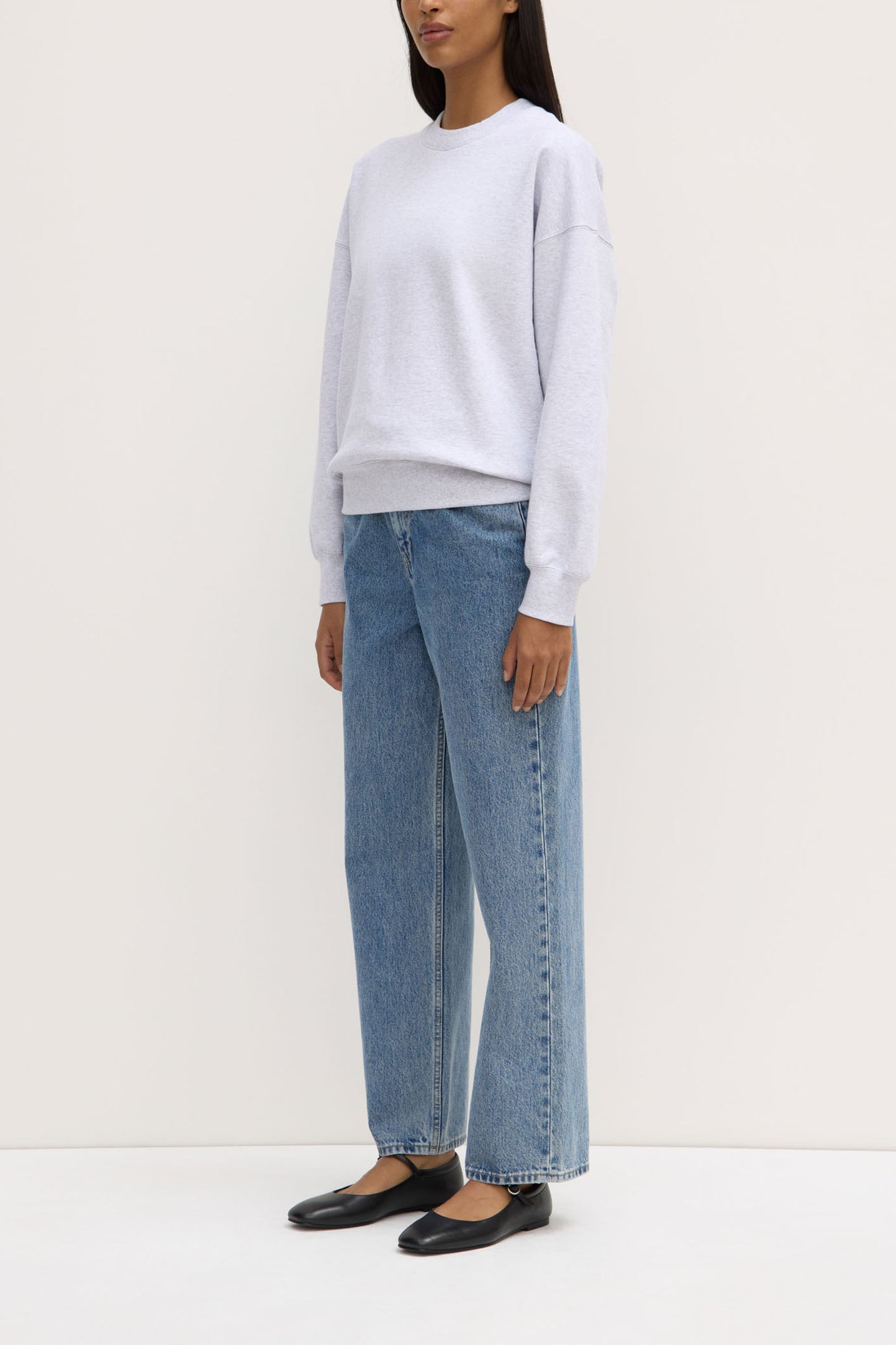 Atelier Logo Fleece Grey Marle