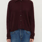 Wool Cashmere Knit Cardigan