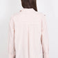 You Got This Blush Double Pinstripe Oversized Boyfriend Shirt
