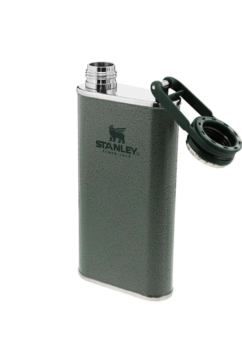 Classic Easy Fill Wide Mouth Flask 235ml - Green